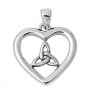 Pendentif Cœur Celtique argent 925