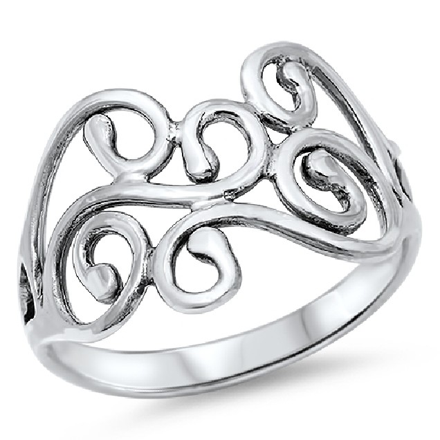 Bague arabesque Argent 925