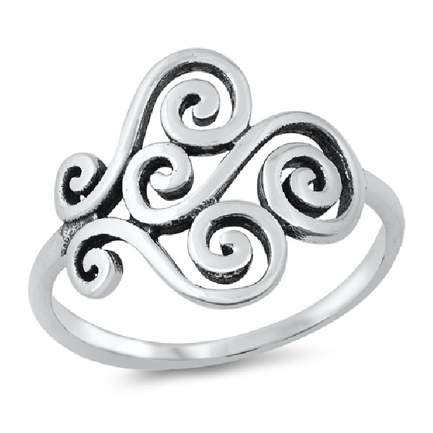 Bague arabesques Argent 925