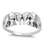 Bague mixte éléphant Argent 925