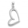 Pendentif Cœur en argent 925