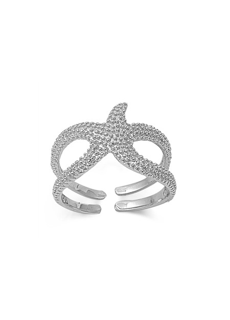 Bague Etoile de Mer Argent 925