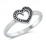 Bague Coeur rétro Argent 925