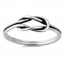 Bague noeud en Argent 925