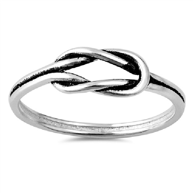 Bague noeud en Argent 925