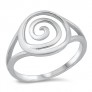 Bague Spirale en Argent 925