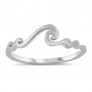 Bague Vague en Argent 925