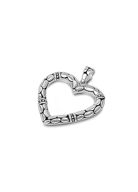 Pendentif Cœur Ethnique argent 925