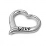 Pendentif Cœur "LOVE" en argent 925