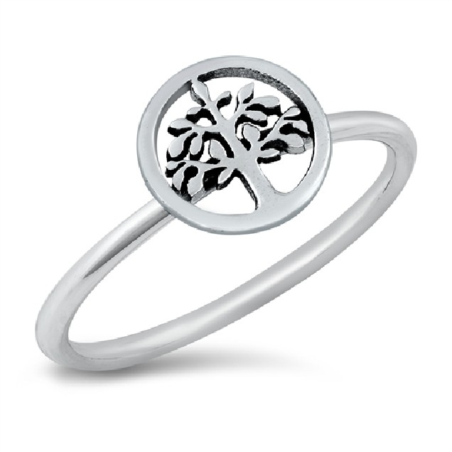 Bague Arbre de vie en Argent 925