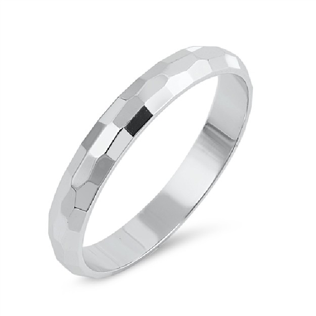 Anneau Alliance 3 mm large en Argent 925