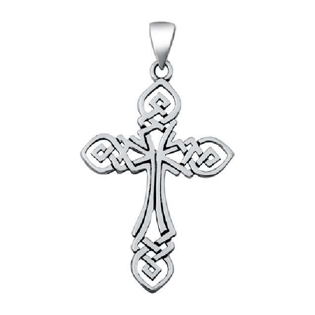 Pendentif Croix Celtique en Argent 925