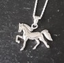 PENDENTIF mixte Cheval argent 925