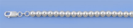 Chaine collier Boule 5 MM argent 925