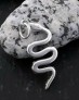 Pendentif Serpent reptile Argent 925 style rétro