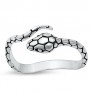 Jolie Bague ouverte Serpent en Argent 925