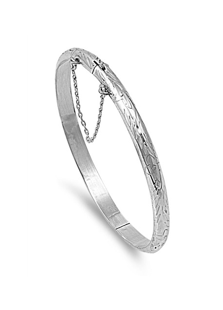 Bracelet bombé Femme en Argent 925