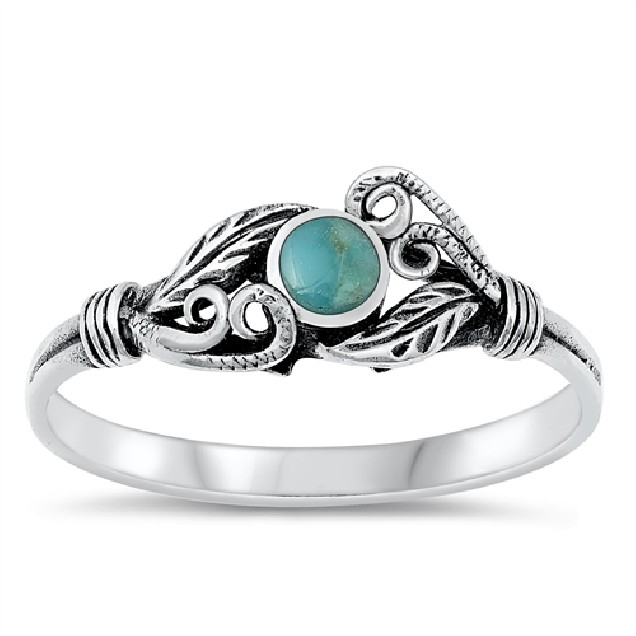 BAGUE ORIGINALE ARGENT 925 AVEC TURQUOISE