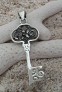 PENDENTIF mixte Clé celtique argent 925