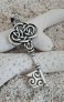 PENDENTIF mixte Clé celtique argent 925