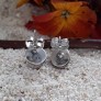 BOUCLES D'OREILLES AVEC AMÉTHYSTE ARGENT 925