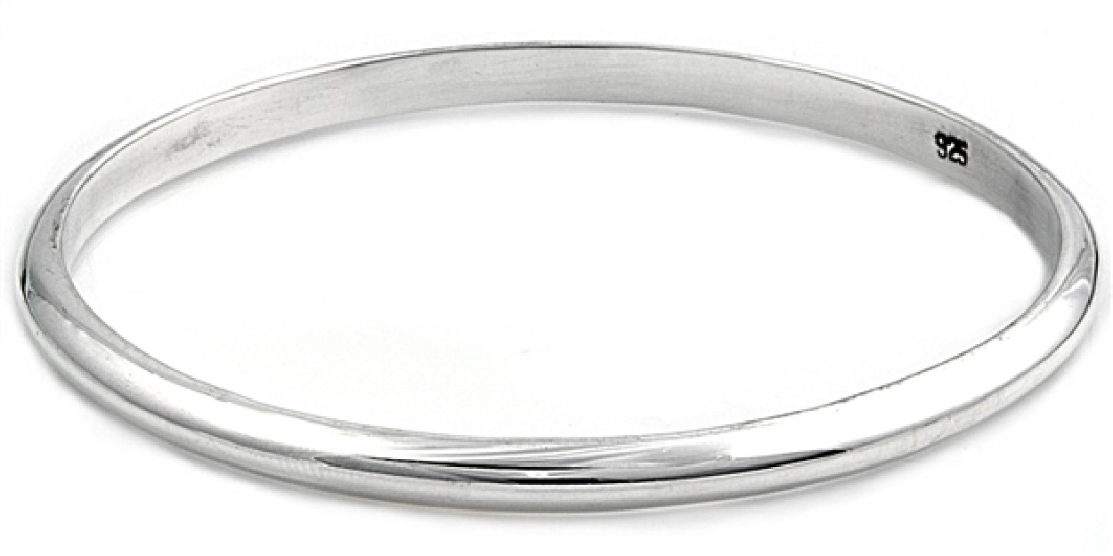 BRACELET ROND FEMME EN ARGENT 925 - 3 Tailles