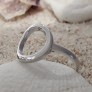Bague Femme mode cercle Argent 925