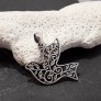 PENDENTIF mixte Colombe argent 925