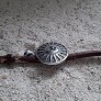 PENDENTIF mixte Médaillon rond Soleil argent 925