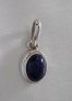 AGNES CREATIONS / Pendentif Femme Mode en Argent 925 orné Lapis Lazuli 