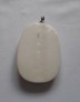 AGNES CREATIONS / PENDENTIF BOUDDHA ZEN INDE TIBET BOUDDHISME OS SCULPTE MAIN 