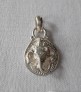  AGNES CREATIONS / PENDENTIF ROND MIXTE GANESH/GANESHA ELEPHANT ARGENT MASSIF