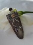 AGNES CREATIONS // SUPERBE PENDENTIF LANGUE ARGENT 925 AGATE CITRINE & AMETHYSTE